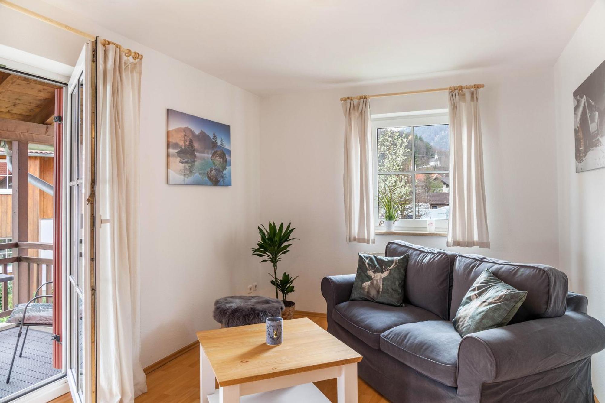 Ferienwohnung Fuchsbau Oberau (Garmisch-Partenkirchen) Exterior foto