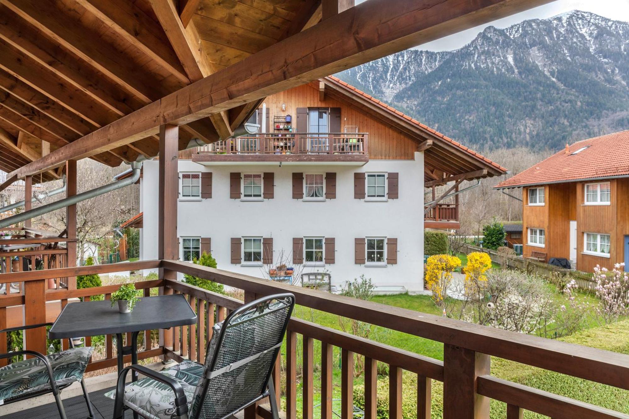 Ferienwohnung Fuchsbau Oberau (Garmisch-Partenkirchen) Exterior foto