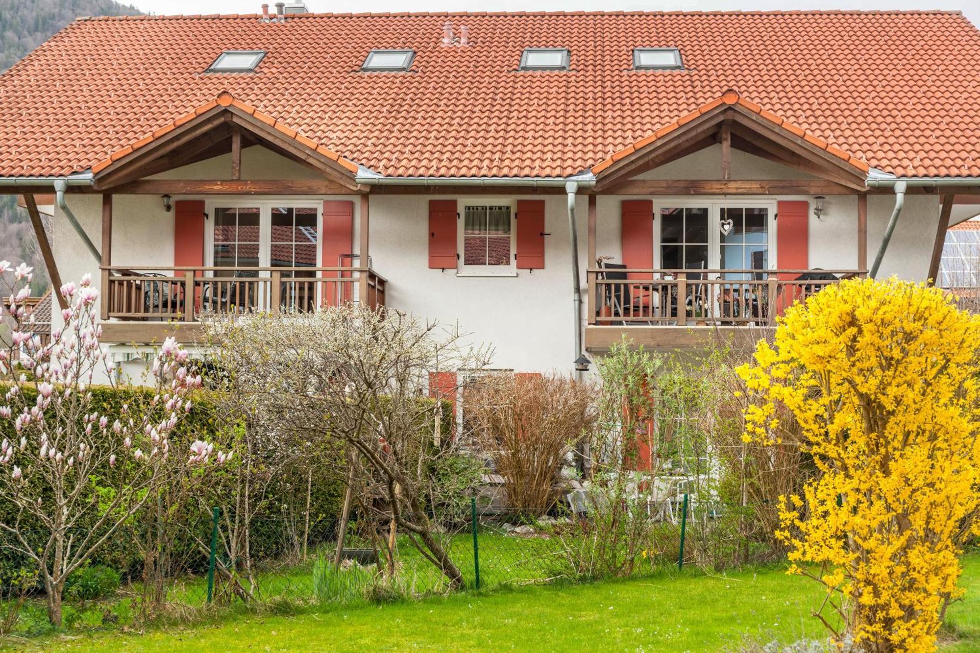 Ferienwohnung Fuchsbau Oberau (Garmisch-Partenkirchen) Exterior foto